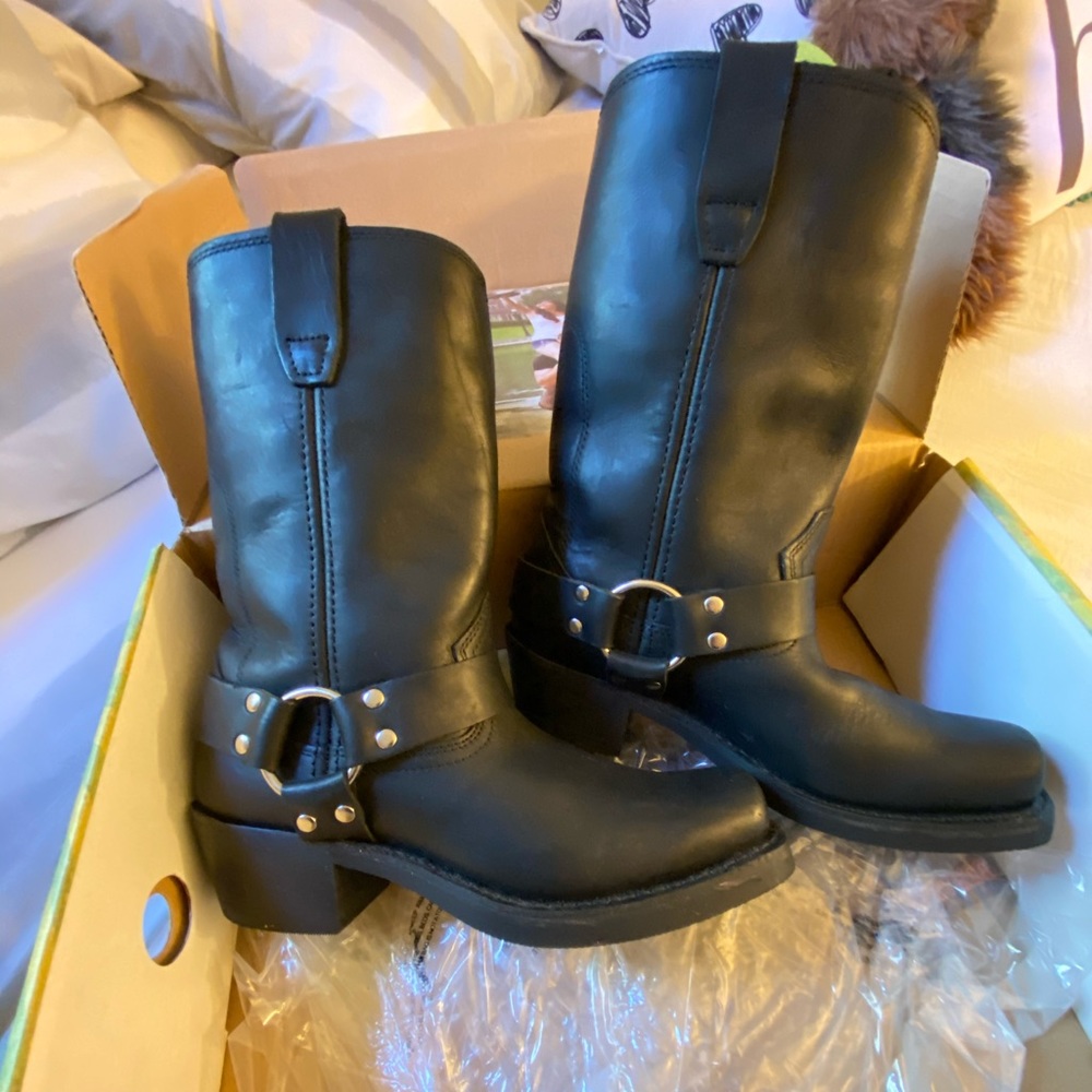 Black Harness boots
